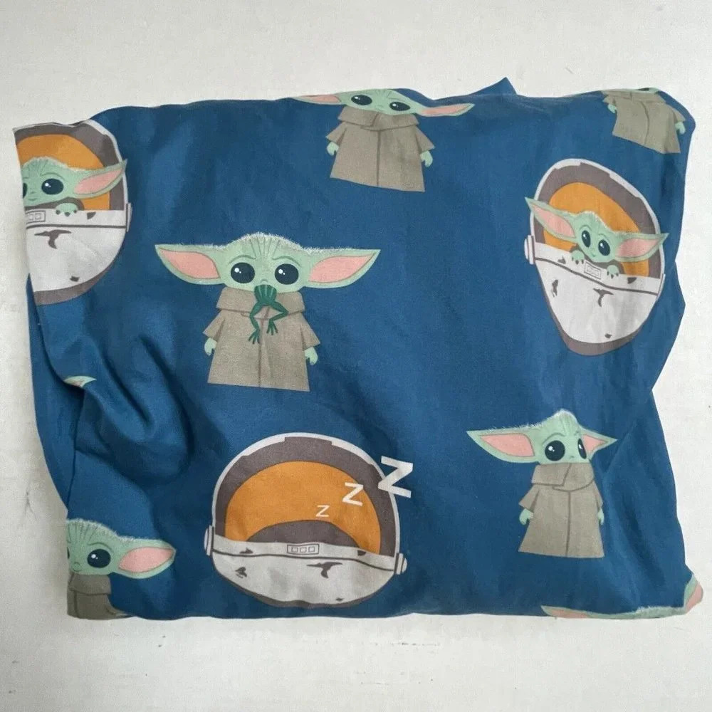 Star Wars The Mandalorian Child‎ Baby Yoda Full Fitted Sheet All Over Print Kids